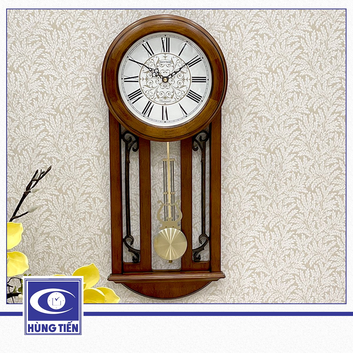 Đồng Hồ RHYTHM CMJ547NR06 - Thiết kế thẩm mỹ, tính năng nổi bật 